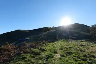 Blick auf die Alpe Naccio, dort kehren wir um Blick auf die Alpe Naccio, dort kehren wir um