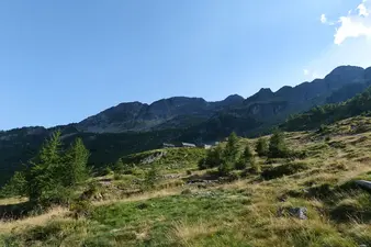Sicht auf Piatto (1816 m)