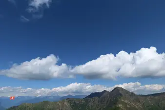 Nochmal Tamaro, weil die Wolken so schön waren