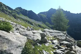 Rifugio Fiorasca aus der Ferne