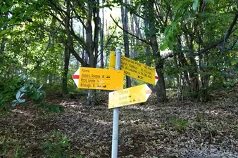 Schilder, die zugleich Anregung für künftige Wanderungen sind ... Schilder, die zugleich Anregung für künftige Wanderungen sind ...